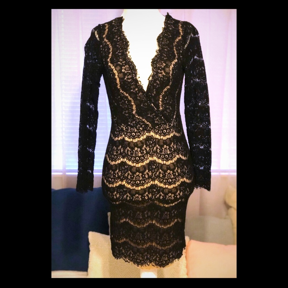 Black Lace Dress